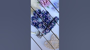 New Matching Set / Scrunchie with Keychain #scrunchie #keychain #keyfob #MatchingSet #set