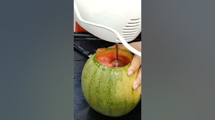 Watermelon Juice - Ghar Mein Bananay Ka Asan Tarika