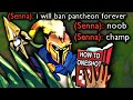 PANTHEON IS A NOOB CHAMP