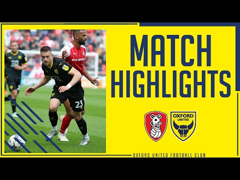 Rotherham Oxford Utd Goals And Highlights