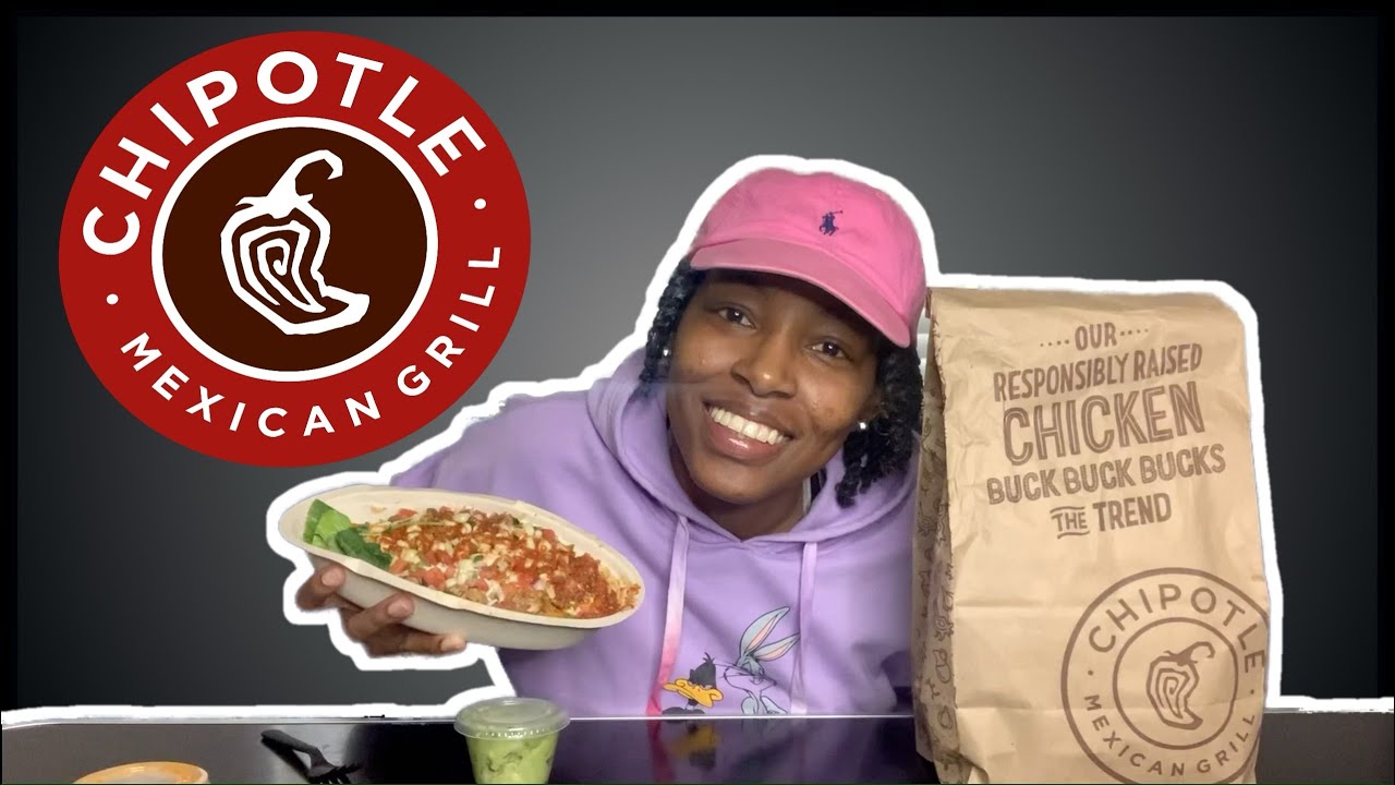 CHIPOTLE MUKBANG! GIANT BURRITO BOWL YouTube