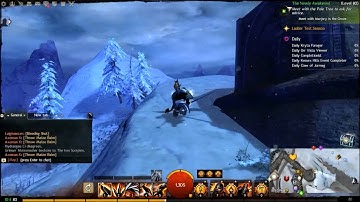 Guild Wars Two (Gw2) The Icesteppes Vista | Wayfarer Foothills  | Vista Spotter