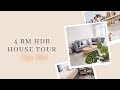 4 RM HDB HOUSE TOUR / Minimalist & Cozy Vibes