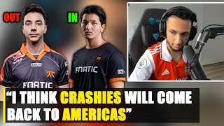 Download Lagu FNS Shares His Thoughts on If Leo Returns to Fnatic \u0026 Crashies leaving Fnatic MP3 Download Lagu FNS Shares His Thoughts on If Leo Returns to Fnatic \u0026 Crashies leaving Fnatic MP3