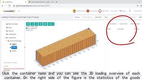 Video tutorial 9 How to calculate the maximum amount of single cargo can be loaded in a container