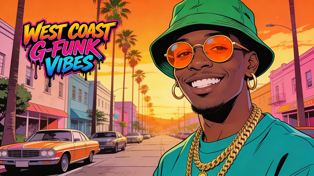 Old School West Coast G-Funk Vibes 🔥 Classic 90s Gangsta Rap Mix