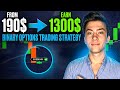 From 190   earn 1300  crazy binary options trading strategy  pocketoption trading  trader