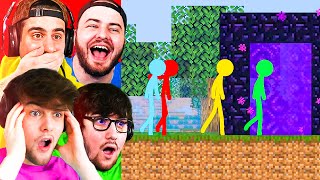 REACTING to *VIRAL* MINECRAFT ANIMATIONS