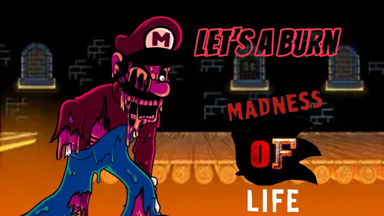 Let's A Burn | I Hate You But Mario And Pico Sings It | FNF Cover