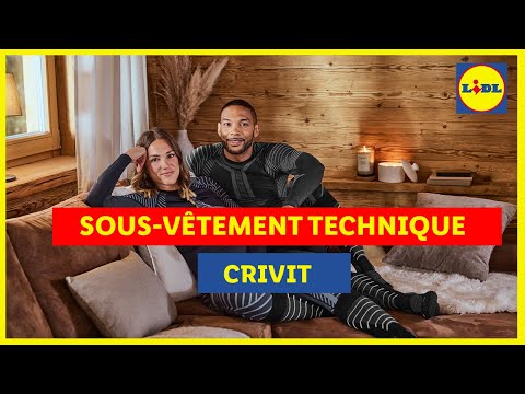 CRIVIT Sous-vêtements thermiques pour filles