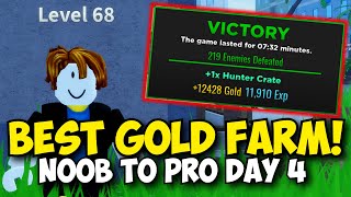 New Best Gold Farm in UTD! | Noob To Pro Day 4 | Ultimate Tower Defense