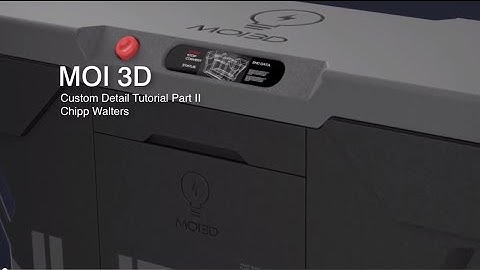 Moi3D Toolchest Detail Tutorial Part II