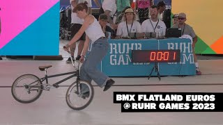 BMX Flatland – UEC European Championships Women's Final @ Ruhr Games 2023