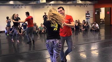 Alisson Sandi & Audrey Isautier Zouk Workshop in Atlanta - Zouk Body Movements