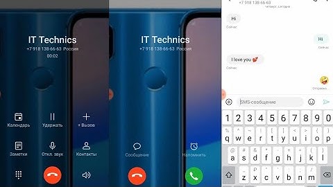 Android 12 Beta 1 Incoming Call, Messaging, Outgoing Call Screen