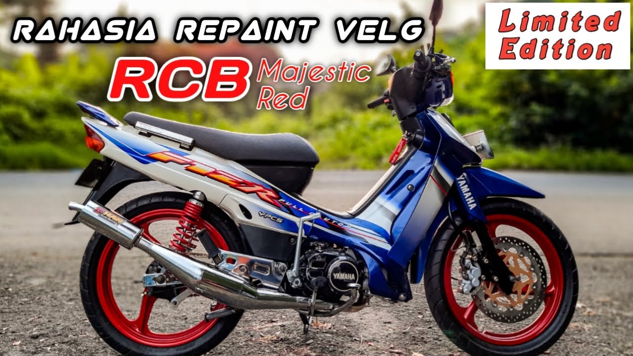 Repaint Velg  Motor  Warna  RCB LIMITED EDITION YouTube
