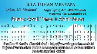 Bila Tuhan Menyapa (instrumen) Bass