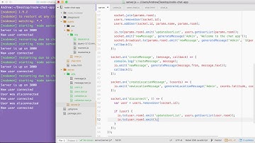 Real-Time Web Apps with Socket.io: Wiring Up User List