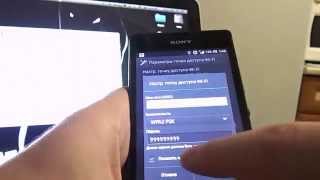 Wi-Fi из телефона! Как сделать Wi-Fi роутер из вашего телефона на базе Android.(В этом видео подробно описывается как из мобильного телефона (Android), не имея другой возможности сделать..., 2013-11-26T22:59:17.000Z)