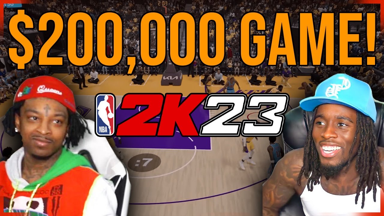 KAI CENAT plays 21 Savage in a $200,000 game of 2K