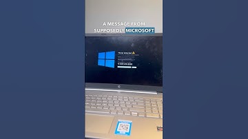 Microsoft SCAM!?! #pc #tech #pcrepair #computerrepair #laptoprepair