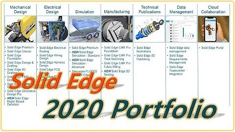 [Solid Edge] 2020 Portfolio (솔리드엣지 제품 소개)