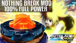 NOTHING BREAK SPECIAL MOVE 100% FULL POWER Mirage Fafnir F6 In REAL LIFE BEYBLADE BURST SURGE MOD