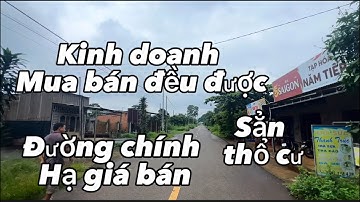Hạ giá bán đất đường lớn phù hợp kinh doanh mua bán ở bàu chinh châu đức bà rịa vũng tàu