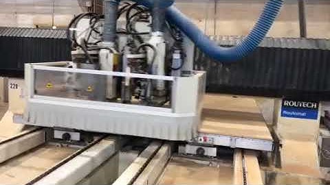 2001 SCM (ROUTOMAT TWIN TABLE) CNC ROUTER