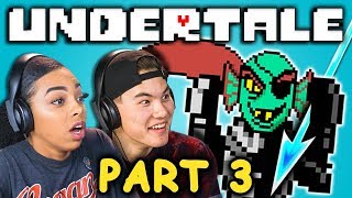SILENT KNIGHT, HOLY FISH!  | UNDERTALE - Part 3 (React: Let's Plays)