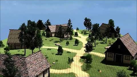 Making a small village map with Wildshape