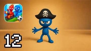 Stickman Party – Gameplay Walkthrough Part 12 – Epic Stickman Showdown & Fun Moments! (iOS, Android)