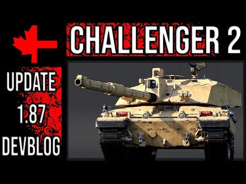 War Thunder - Update 1.87 Devblog - Challenger 2