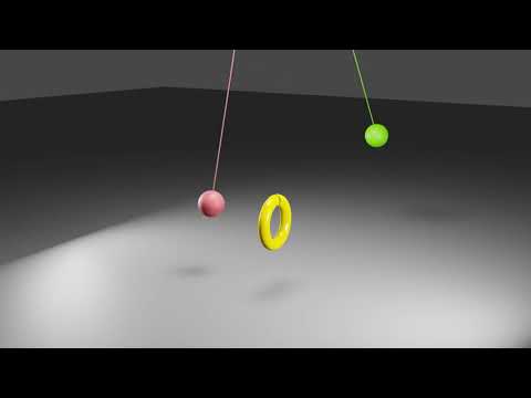 Endless Pendulum Animation | Blender 3d | Swinging Ball Animation