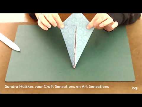 Origami ster-doosje tutorial voor Craft Sensations