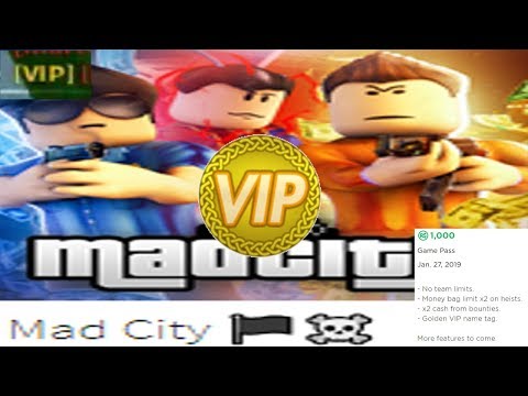 Roblox Mad City Vip Benefits