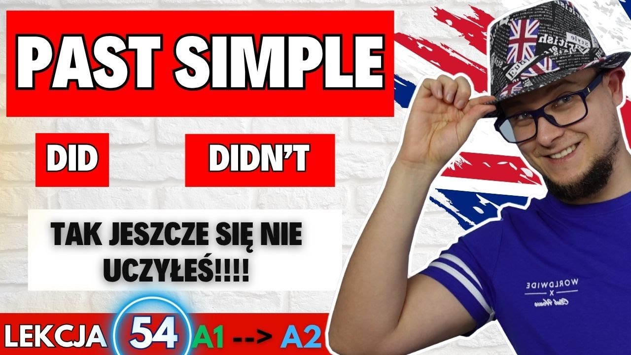 Past Simple dla początkujących 🚀 DID – Twój Wehikuł Czasu do Przeszłości!