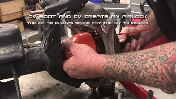 RCV "ZIP TIE TRICK" Boot Install