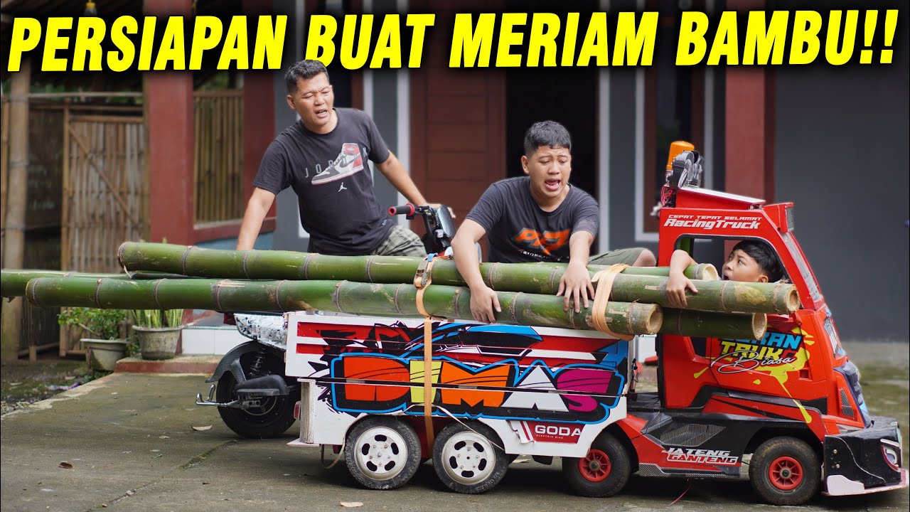 DITDIM AMBIL BAMBU UNTUK MERIAM BAMBU DAN KENTUNGAN, PREPARE RAMADHAN DITDIM SEMANGAT..