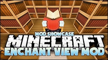 Minecraft Mod - Enchant View Mod