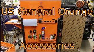 Orange You Glad: Every Orange US General Accessory on the 34' Master Tech Service Cart!