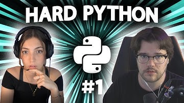 Hard Python #1 con Enkk e @GiuliaOffline - Introduzione a Python (variabili, tipi, condizioni e input)