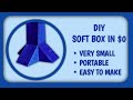 HOW TO MAKE MINI SOFTBOX AT HOME || DIY SOFTBOX || SOFTBOX FOR YOUTUBE CHANNEL || HOMEMADE SOFTBOX