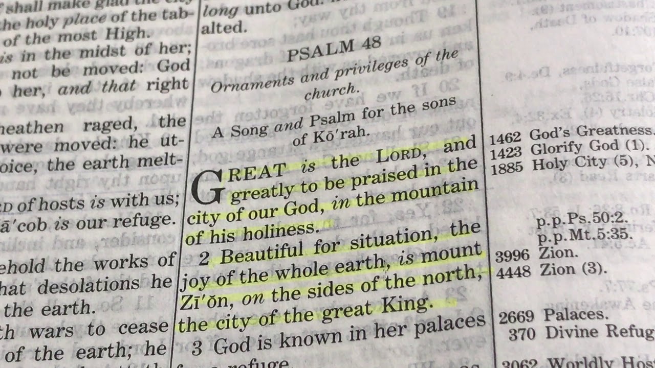 Psalm 48 1 KJV Tune YouTube psalm-48-1-kjv-tune-youtube