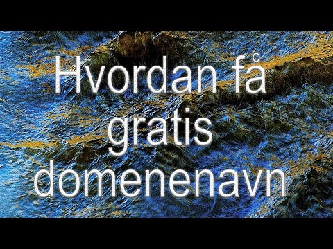 Video: Hvordan Få Domenet Ditt