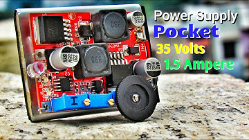 Make Variable Bench Power Supply That Fits In Your Pocket !