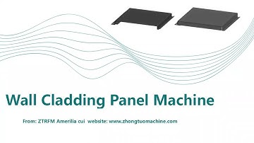 [Zhongtuo] New product wall cladding panel roll forming machine for Russian