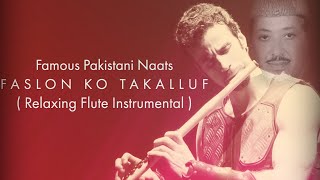 Faslon Ko Takalluf ﷺ Naat Sharif ﷺ Relaxing Flute Instrumental ﷺ Islamic Relaxing Music-Islamic Song screenshot 3