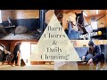 BARN CHORES & Daily Cleaning VLOG | Another Day in the Life + Meet our Horse Felix!