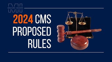 CMS Proposed Rules for 2024